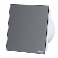 ВЕНТИЛАТОР 100 12W FLAT GLASS GREY ВЕНТИЛАТОР 100 12W FLAT GLASS GREY