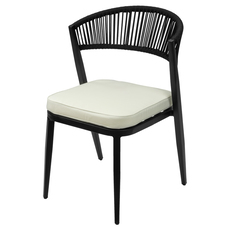 #LAGOS Стол 56x57xh83.5cm BLK HC-42535 #LAGOS Стол 56x57xh83.5cm BLK HC-42535
