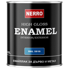 NERRO ЕМАЙЛЛАК RAL 5010 СИНЬО 0.650 L NERRO ЕМАЙЛЛАК RAL 5010 СИНЬО 0.650 L