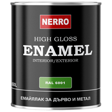 NERRO ЕМАЙЛЛАК RAL 6001 ЗЕЛЕН 0.650 L NERRO ЕМАЙЛЛАК RAL 6001 ЗЕЛЕН 0.650 L