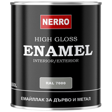 NERRO ЕМАЙЛЛАК RAL 7000 СИВО 0.650 L NERRO ЕМАЙЛЛАК RAL 7000 СИВО 0.650 L