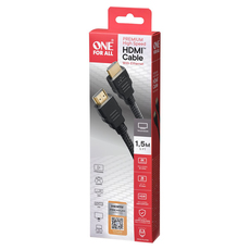 КАБЕЛ HDMI PREMIUM HIGH-SPEED 1.5M КАБЕЛ HDMI PREMIUM HIGH-SPEED 1.5M