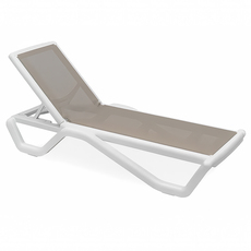ГРАДИНСКИ ШЕЗЛОНГ GOA WHITE/TAUPE ГРАДИНСКИ ШЕЗЛОНГ GOA WHITE/TAUPE