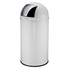 #КОШ ЗА ОТПАДЪЦИ 40 L WHITE MAT #КОШ ЗА ОТПАДЪЦИ 40 L WHITE MAT