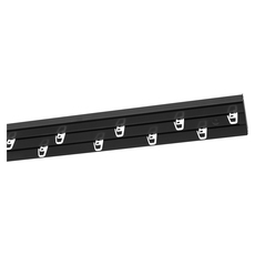PVC КОРНИЗ 2-КАНАЛЕН 300 СМ ЧЕРЕН PVC КОРНИЗ 2-КАНАЛЕН 300 СМ ЧЕРЕН