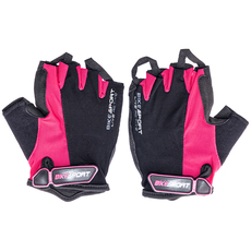 BIKESPORT GLM GEL S ЧЕРЕН/РОЗОВ BIKESPORT GLM GEL S ЧЕРЕН/РОЗОВ