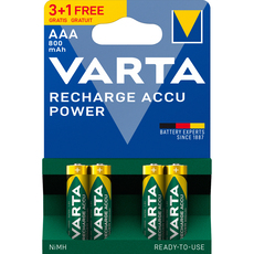 БАТЕРИИ VARTA ACCU POWER AAA 800mAh БАТЕРИИ VARTA ACCU POWER AAA 800mAh