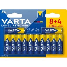 БАТЕРИИ VARTA LONGLIFE POWER AA БАТЕРИИ VARTA LONGLIFE POWER AA