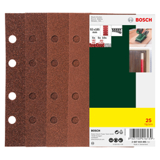BOSCH, SS К-Т 25 ШКУРКИ 93X185MM BOSCH, SS К-Т 25 ШКУРКИ 93X185MM