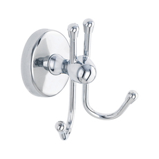 TEMA ЗАКАЧАЛКА ЗА ХАЛАТ С 2 КУКИ ХРОМ TEMA ЗАКАЧАЛКА ЗА ХАЛАТ С 2 КУКИ ХРОМ