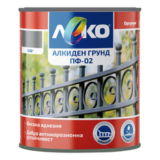 LEKO АЛКИДЕН ГРУНД СИВ 900 ml LEKO АЛКИДЕН ГРУНД СИВ 900 ml