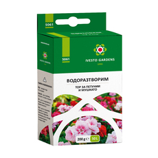 ТВЪРД ТОР ЗА ПЕТУНИИ И МУШКАТА 200Г IVES ТВЪРД ТОР ЗА ПЕТУНИИ И МУШКАТА 200Г IVES