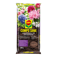 СУБСТРАТ ЗА ХОРТЕНЗИИ И РОДОДЕНДРОНИ 20L COMPO СУБСТРАТ ЗА ХОРТЕНЗИИ И РОДОДЕНДРОНИ 20L COMPO