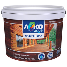 LEKO AQUA ЛАЗУРЕН БЕЗЦВЕТЕН 2.5 L LEKO AQUA ЛАЗУРЕН БЕЗЦВЕТЕН 2.5 L