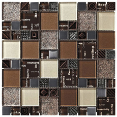 МОЗАЙКА INTERMATEX CARNAVAL BROWN 30X30 CM МОЗАЙКА INTERMATEX CARNAVAL BROWN 30X30 CM