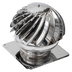 ВЪРТЯЩА ШАПКА С ПЛАНКА ИНОКС 300/300MM KAMININOX ВЪРТЯЩА ШАПКА С ПЛАНКА ИНОКС 300/300MM KAMININOX