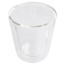 ЧАША ЗА КАФЕ ДВУСТЕННА 2БР 100 ML ЧАША ЗА КАФЕ ДВУСТЕННА 2БР 100 ML