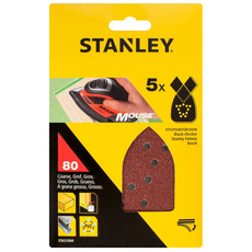 ШКУРКА ЗА ДЕЛТАШЛАЙФ VELCRO P80 5 БР STANLEY ШКУРКА ЗА ДЕЛТАШЛАЙФ VELCRO P80 5 БР STANLEY