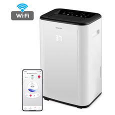 ОБЕЗВЛАЖНИТЕЛ SENCOR SDH 3028WH 6.00 L, WI-FI УПРАВЛЕНИЕ, 30 L/24H, 41.00 dB(A) ОБЕЗВЛАЖНИТЕЛ SENCOR SDH 3028WH 6.00 L, WI-FI УПРАВЛЕНИЕ, 30 L/24H, 41.00 dB(A)