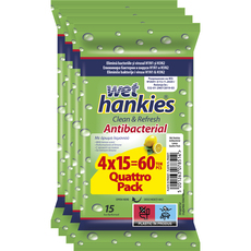 WET HANKIES LEMON 15 БР 2+2 WET HANKIES LEMON 15 БР 2+2