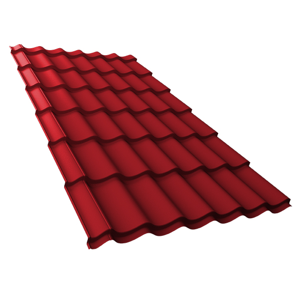 Metal roof tiles