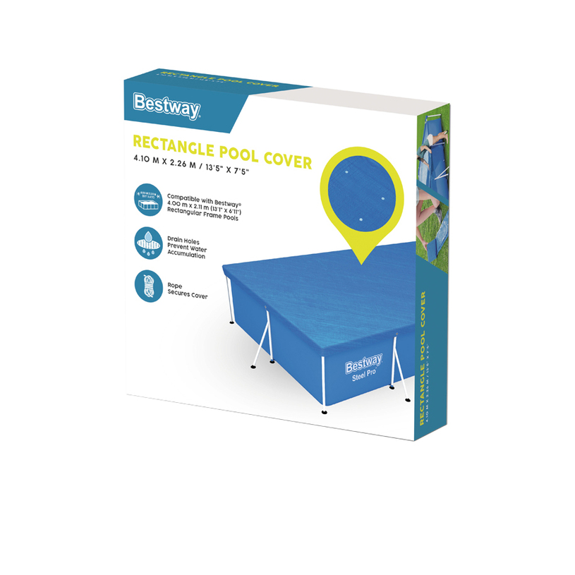 ПОКРИВАЛО БАСЕЙН 400x211см BESTW 58107 ПОКРИВАЛО БАСЕЙН 400x211см BESTW 58107