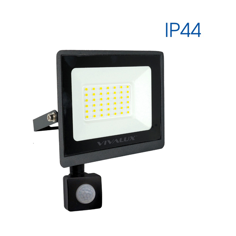 LED ПРОЖЕКТОР 30W 64K 2400LM IP44 СЕНЗ. LED ПРОЖЕКТОР 30W 64K 2400LM IP44 СЕНЗ.