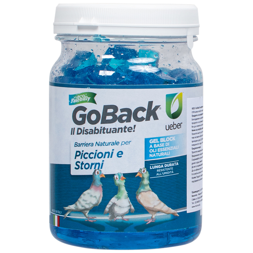 GOBACK ГЕЛ ПРОТИВ ГЪЛЪБИ И СКОРЦИ 500GR GOBACK ГЕЛ ПРОТИВ ГЪЛЪБИ И СКОРЦИ 500GR