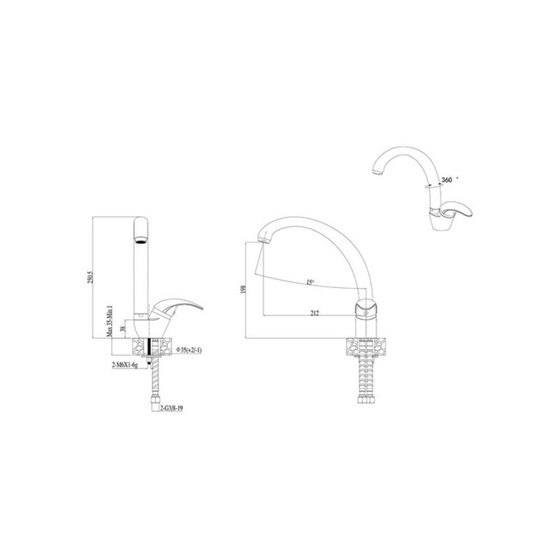 **ТАЛИЯ СМЕСИТЕЛ ЗА КУХНЯ ПЯСЪЧЕН ГРАН **ТАЛИЯ СМЕСИТЕЛ ЗА КУХНЯ ПЯСЪЧЕН ГРАН