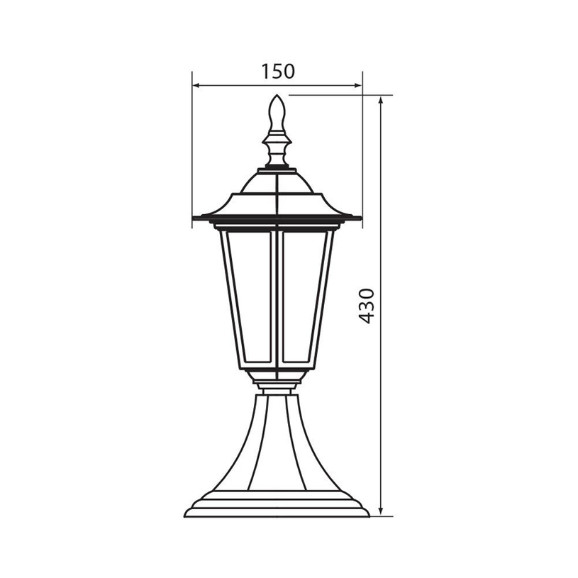 ГРАДИНСКИ ФЕНЕР СТОЯЩ КАФЕ 40CM VIVA ГРАДИНСКИ ФЕНЕР СТОЯЩ КАФЕ 40CM VIVA
