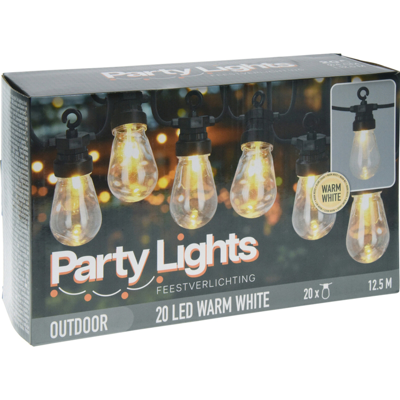 ГРАДИНСКИ LED ЛАМПИ 20бр, 13m кабел топл ГРАДИНСКИ LED ЛАМПИ 20бр, 13m кабел топл