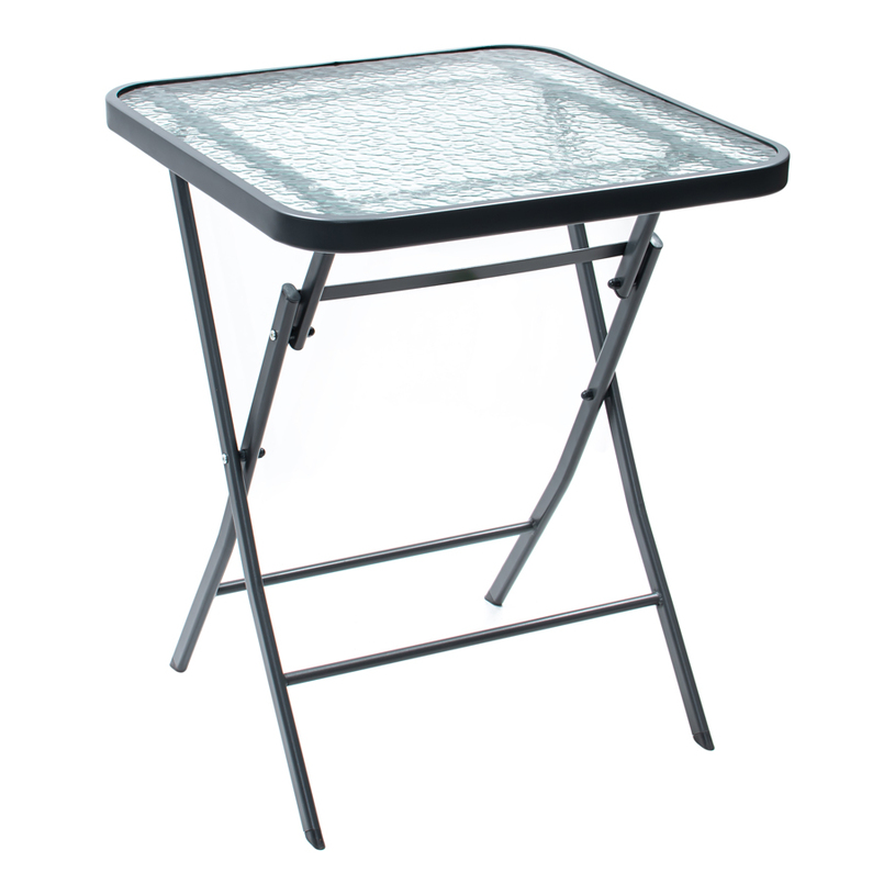 МАСА МЕТАЛ СЪС СТЪКЛО 60x60x70cm МАСА МЕТАЛ СЪС СТЪКЛО 60x60x70cm