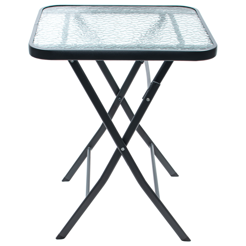 МАСА МЕТАЛ СЪС СТЪКЛО 60x60x70cm МАСА МЕТАЛ СЪС СТЪКЛО 60x60x70cm