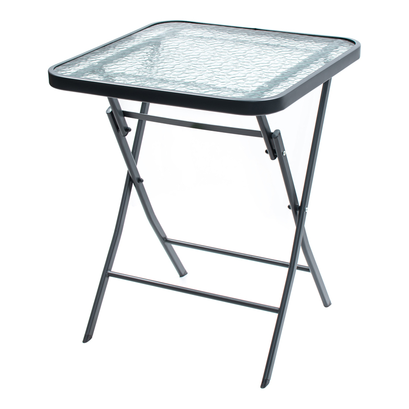 МАСА МЕТАЛ СЪС СТЪКЛО 60x60x70cm МАСА МЕТАЛ СЪС СТЪКЛО 60x60x70cm