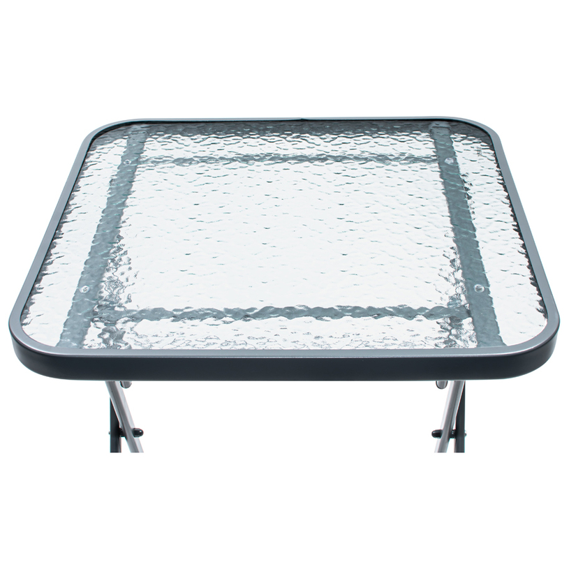 МАСА МЕТАЛ СЪС СТЪКЛО 60x60x70cm МАСА МЕТАЛ СЪС СТЪКЛО 60x60x70cm