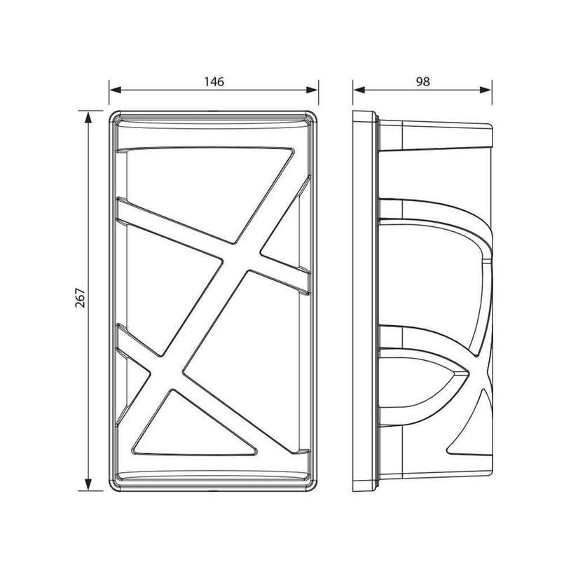 ГРАДИНСКИ АПЛИК MAUI E27 IP44 ТЪМНОСИВ ГРАДИНСКИ АПЛИК MAUI E27 IP44 ТЪМНОСИВ