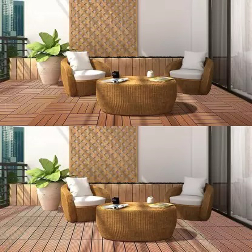 ДЕКИНГ ПЛОЧКА WPC 30X30CM ТИК ДЪРВО ДЕКИНГ ПЛОЧКА WPC 30X30CM ТИК ДЪРВО