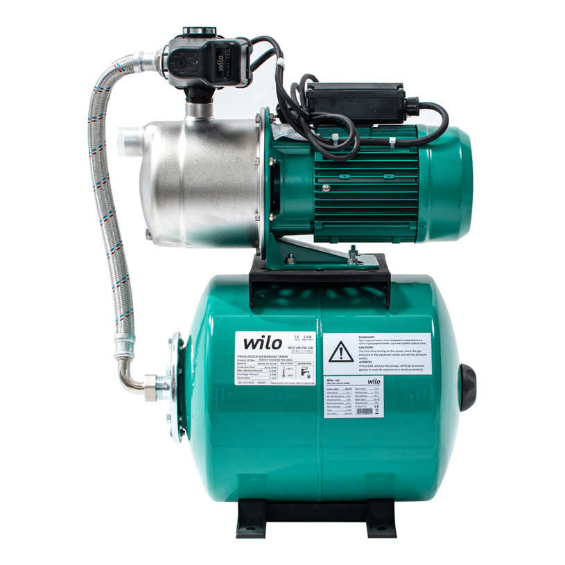 WILO ХИДРОФОРНА ПОМПА HWJ 204 X EM 24L WILO ХИДРОФОРНА ПОМПА HWJ 204 X EM 24L