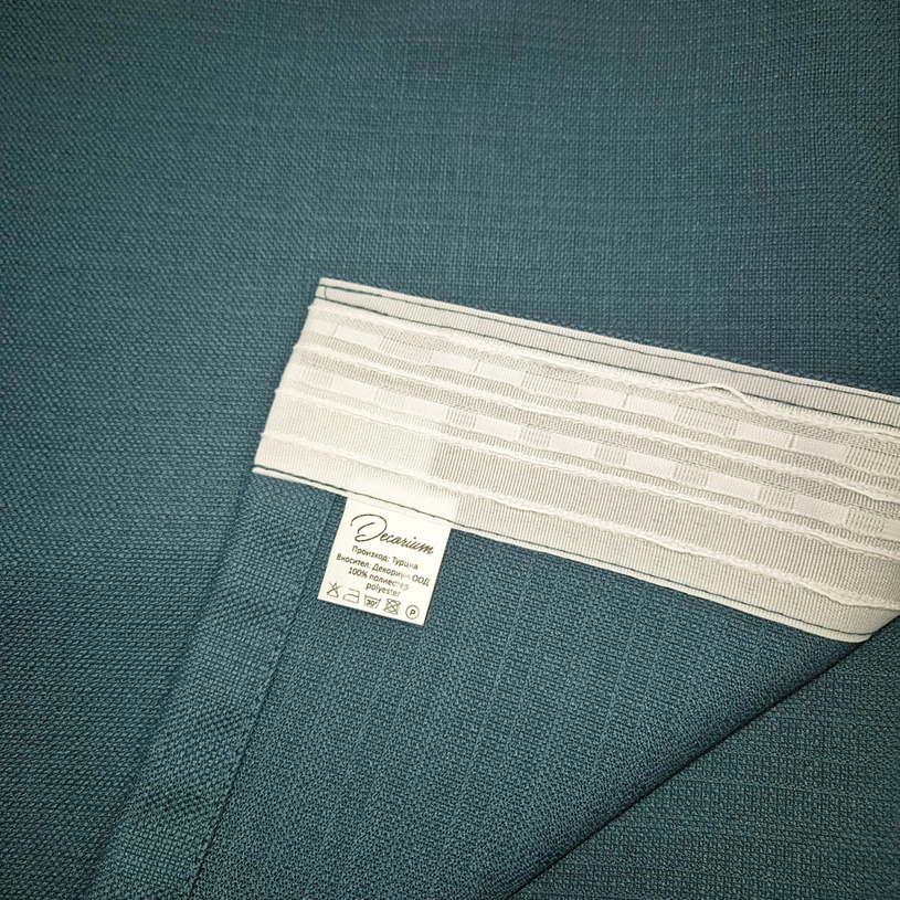 ПЕРДЕ ПЛЪТНО ТЮРКОАЗ 150Х270 СМ ПЕРДЕ ПЛЪТНО ТЮРКОАЗ 150Х270 СМ