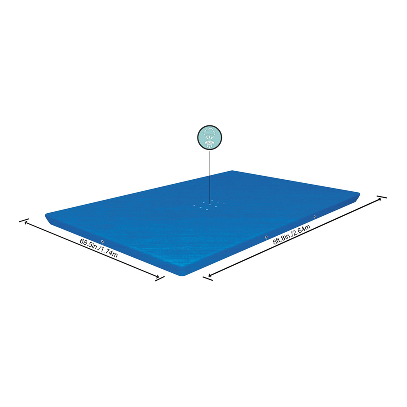 ПОКРИВАЛО БАСЕЙН 259x170cm BES 58105 POW ПОКРИВАЛО БАСЕЙН 259x170cm BES 58105 POW