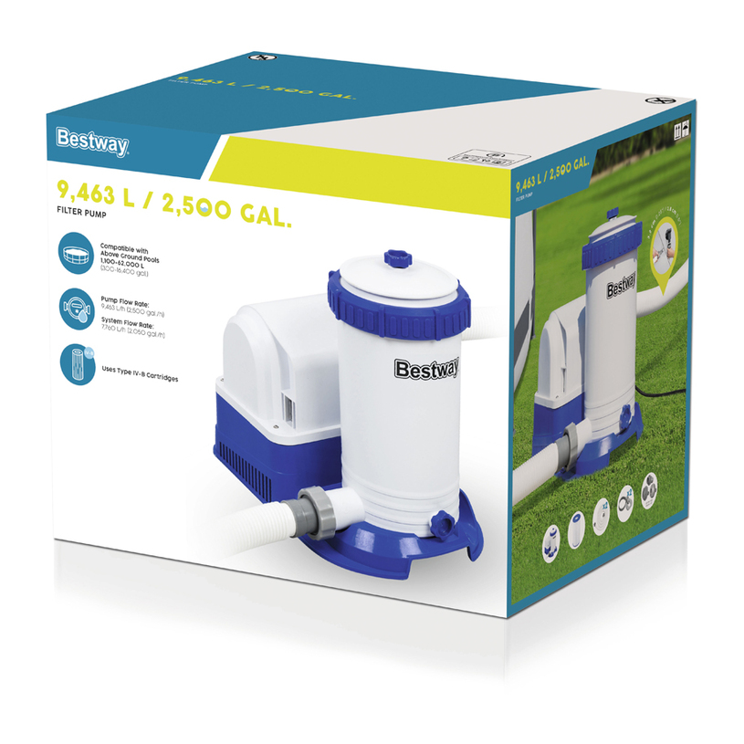 ФИЛТЪР ПОМПА ЗА БАСЕЙН 9463л BESTW 58391 ФИЛТЪР ПОМПА ЗА БАСЕЙН 9463л BESTW 58391