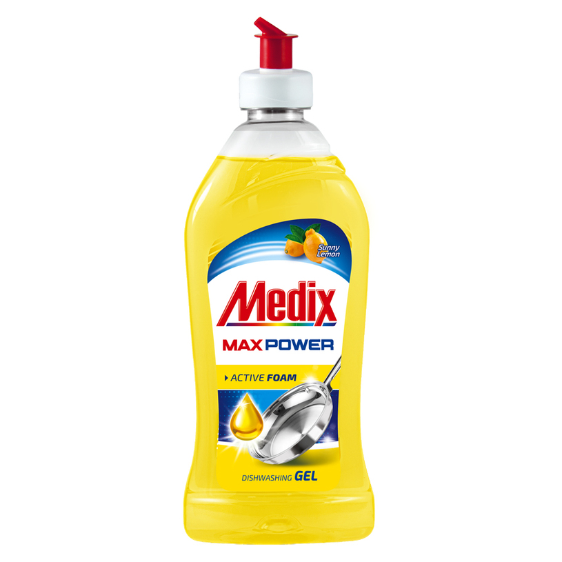ПРЕПАРАТ ЗА СЪДОВЕ 450ML MAX POWER LEMON ПРЕПАРАТ ЗА СЪДОВЕ 450ML MAX POWER LEMON