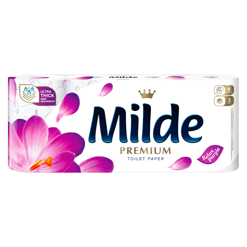 ТОАЛЕТНА ХАРТИЯ PREMIUM RELAX PURPLE 8БР ТОАЛЕТНА ХАРТИЯ PREMIUM RELAX PURPLE 8БР