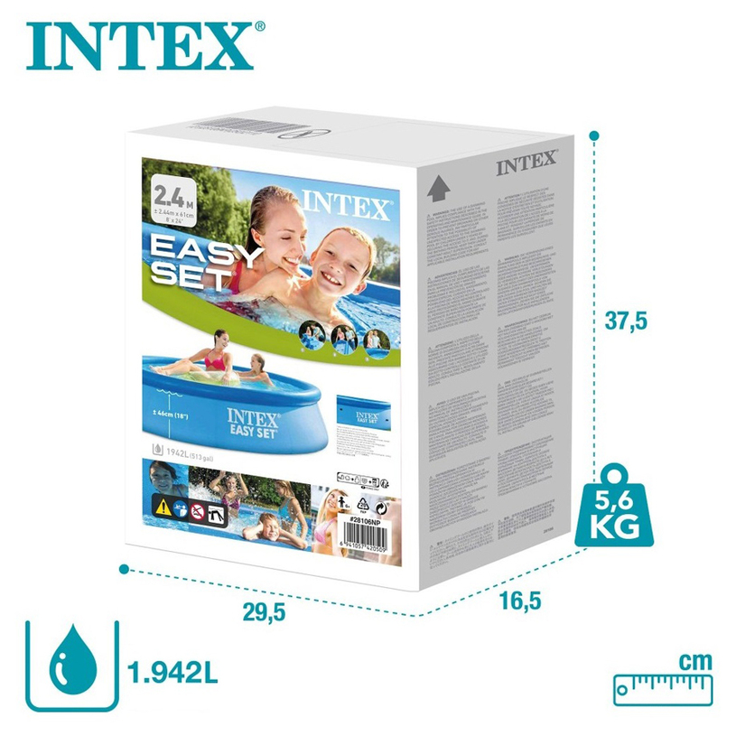 БАСЕЙН 244x61cm 28106 EASY SET БАСЕЙН 244x61cm 28106 EASY SET