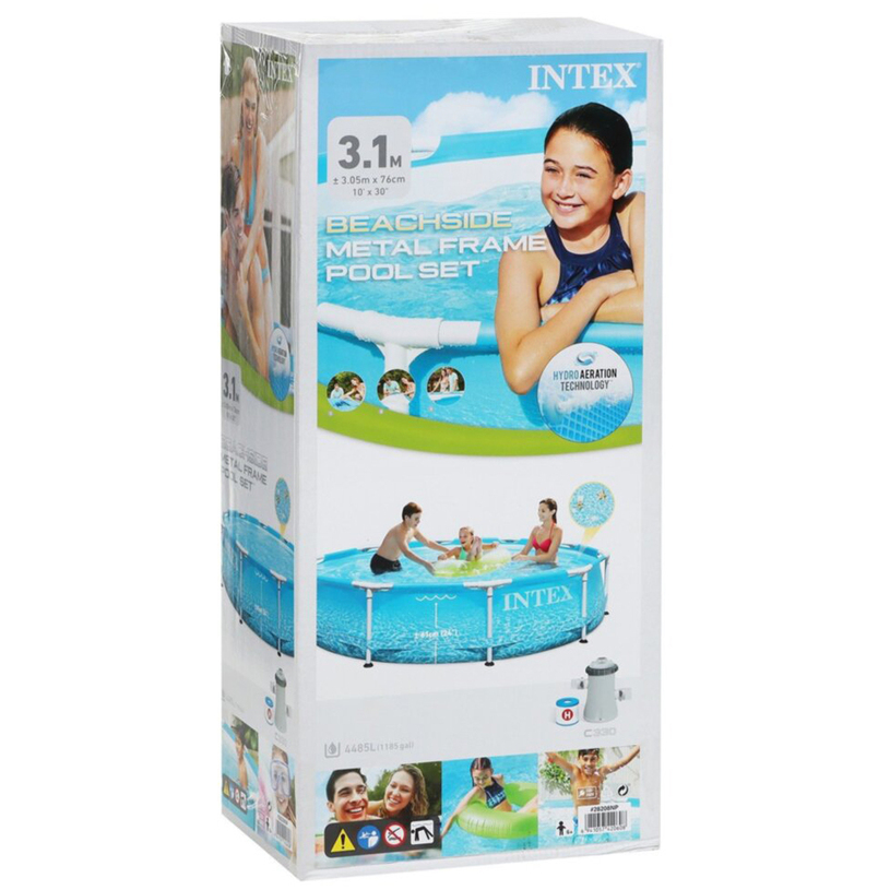 БАСЕЙН МЕТ РАМКА 305x76cm ФИЛ 28208 BEAC БАСЕЙН МЕТ РАМКА 305x76cm ФИЛ 28208 BEAC