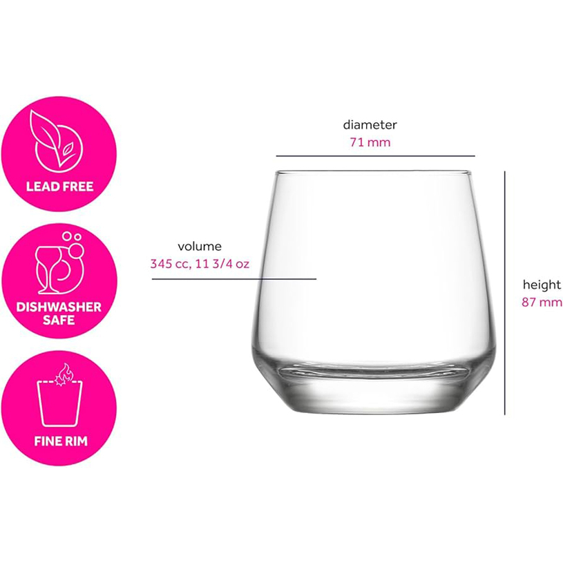 ЧАША ЗА РАКИЯ 95ML 6 БР LAL ЧАША ЗА РАКИЯ 95ML 6 БР LAL