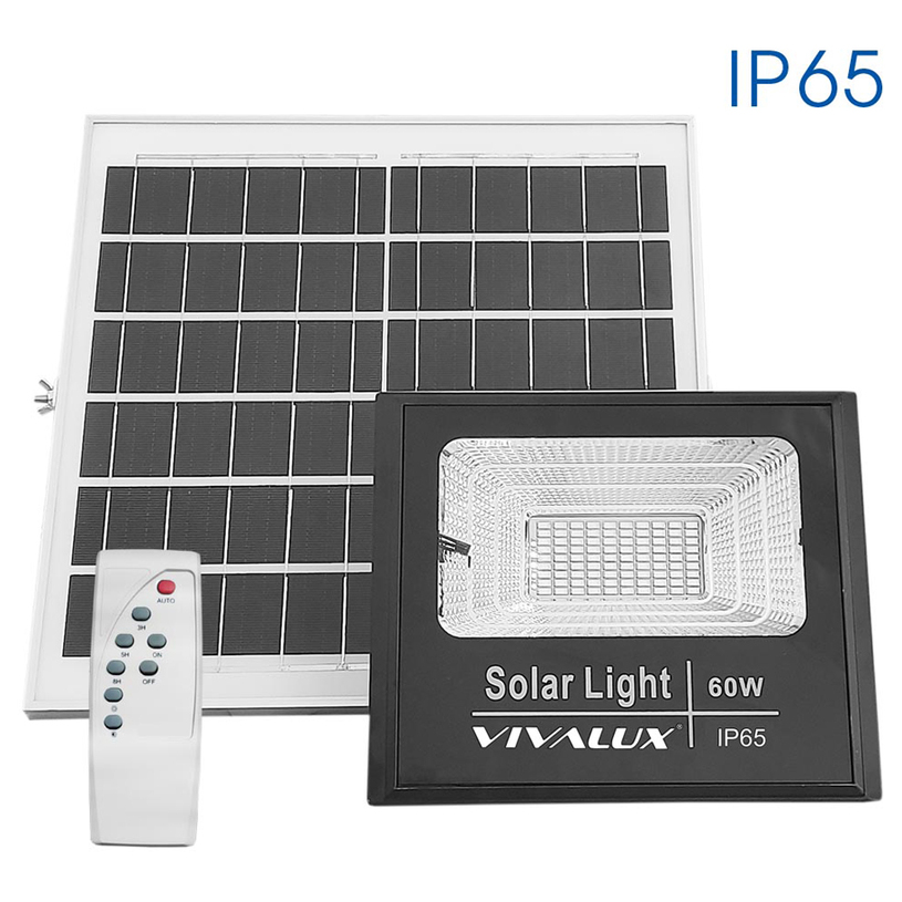 &LED ПРОЖЕКТОР + СОЛАРЕН ПАНЕЛ 60W &LED ПРОЖЕКТОР + СОЛАРЕН ПАНЕЛ 60W