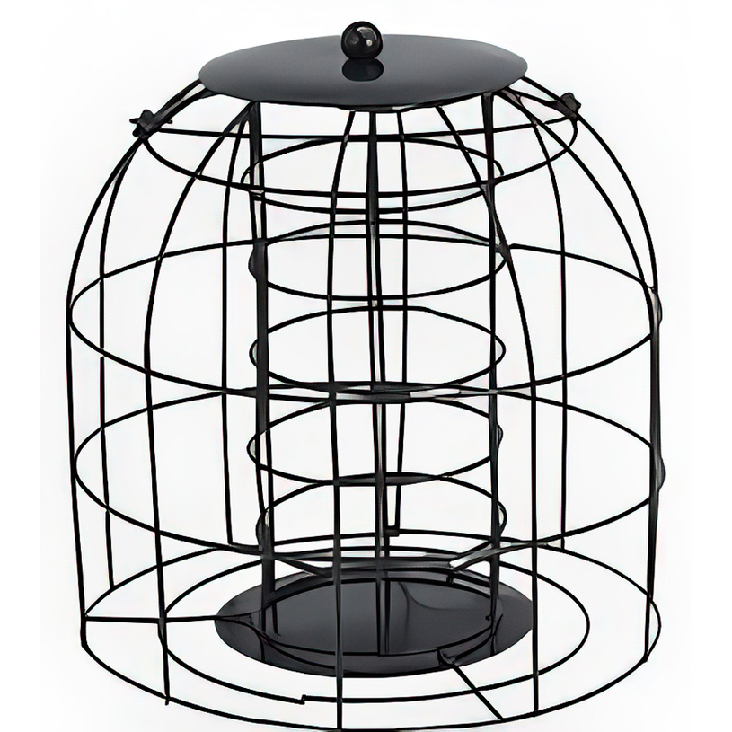 ХРАНИЛКА ЗА ПТИЦИ Ф16xH16.5cm МЕТАЛ ХРАНИЛКА ЗА ПТИЦИ Ф16xH16.5cm МЕТАЛ