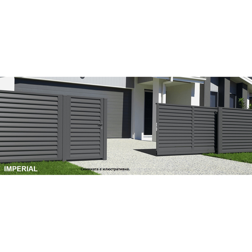 #ЕДНОКРИЛА ВРАТА IMPERIAL ДЯСНА 1.5x1м #ЕДНОКРИЛА ВРАТА IMPERIAL ДЯСНА 1.5x1м