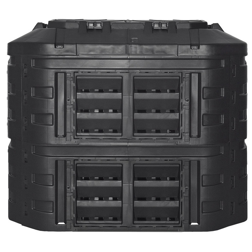 КОМПОСТЕР 540Л 79x24x80CM ЧЕРЕН КОМПОСТЕР 540Л 79x24x80CM ЧЕРЕН